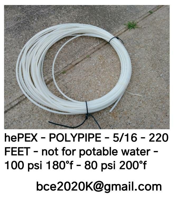 hePEX POLYPIPE - 5/16