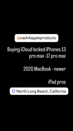 Buying locked iPhones iPads MacBooks