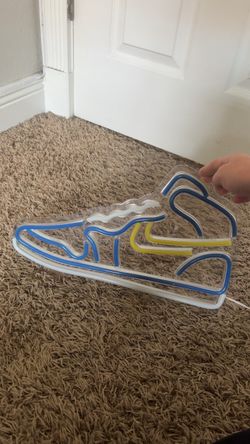 Sneaker Shaped Neon LED Sign