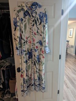 Long sleeve shirt dress