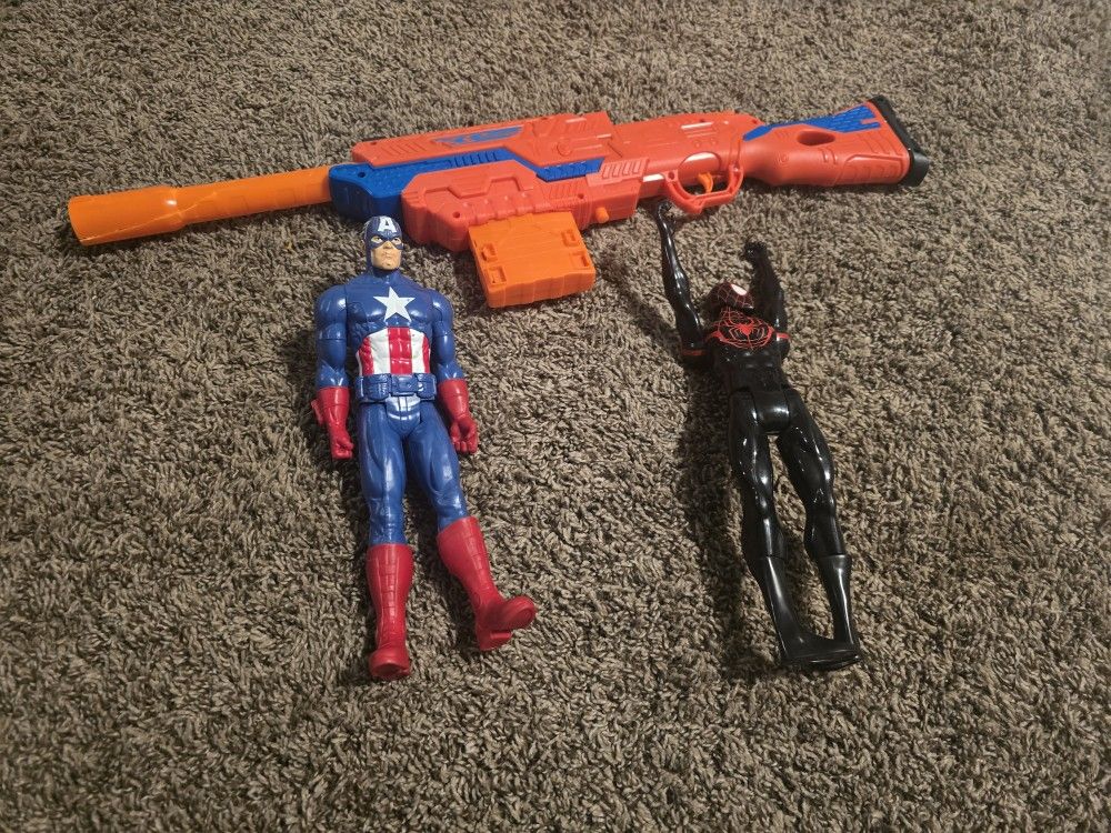Boy TOYS Captain America Miles Morales