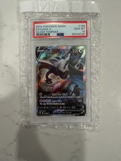 2022 Pokemon Silver Tempest Lugia V #186 Full Art Alt Art PSA 10 GEM MINT
