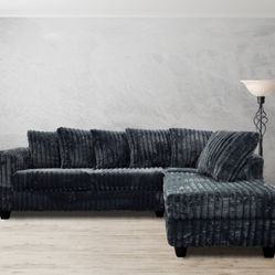 NEW CORDUROY SECTIONAL SOFA AND FREE DELIVERY- SPECIAL FINANCING AVAILABLE 