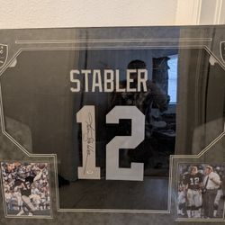 Ken Stabler Signed Authentic Jersey 