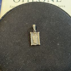 925 Silver Saint Jude Pendant 