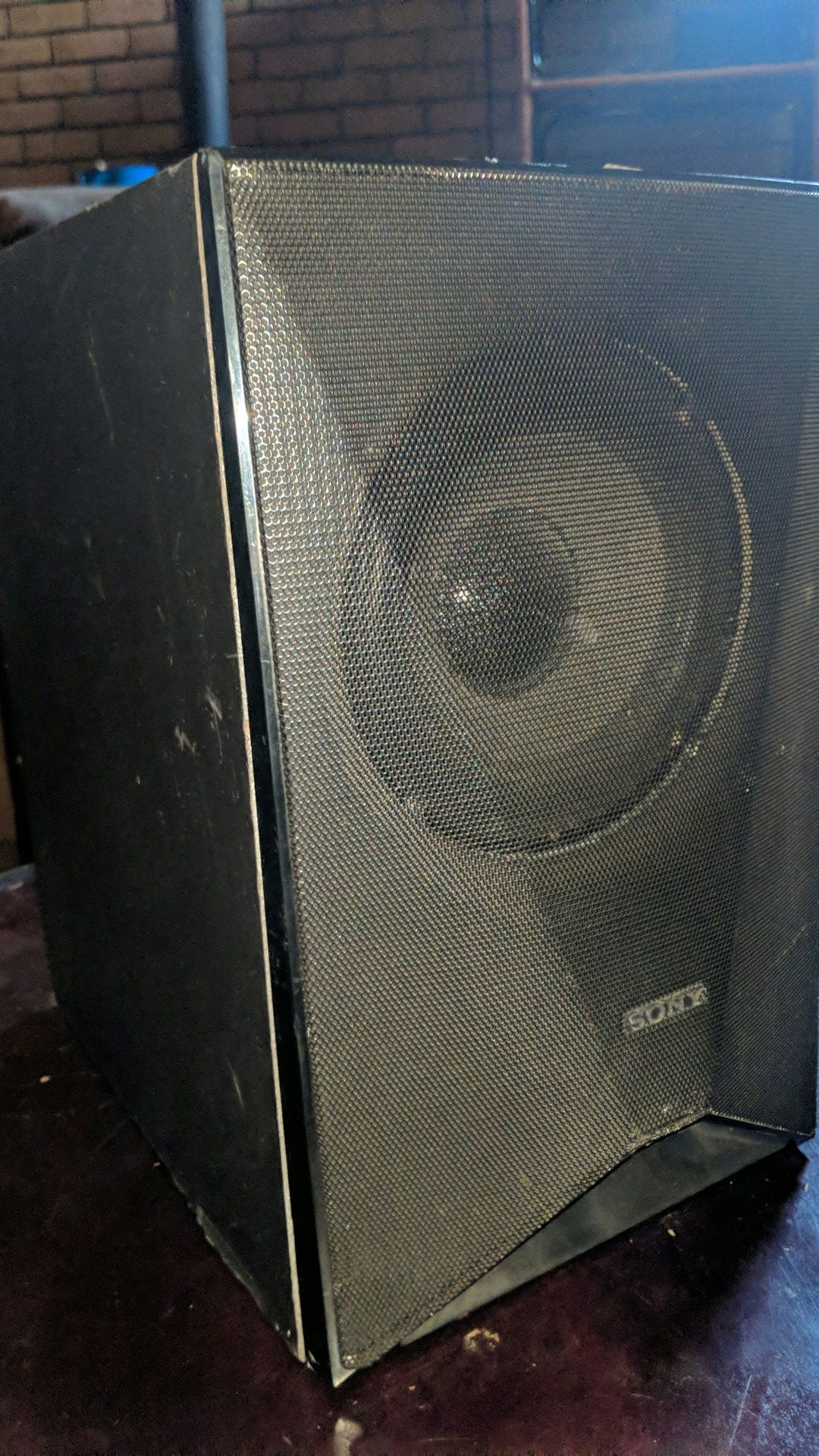 SONY SS-WSB123 PASSIVE SUBWOOFER