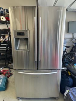 Samsung 26 cu ft French Door Refrigerator, Stainless Steel
