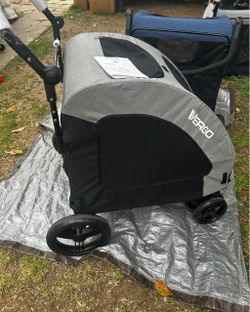 OPEN BOX PET STROLLER WITH VENTILATION