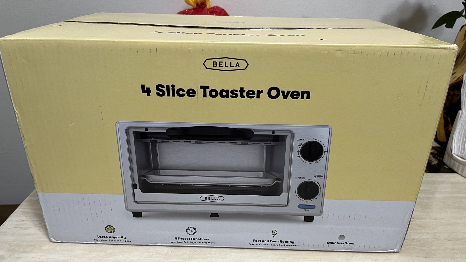 Bella 4 Slice Toaster Oven for Sale in Anaheim CA OfferUp
