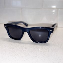 Oliver Peoples Navy Blue Sunglasses – Made in Italy – Retail $400