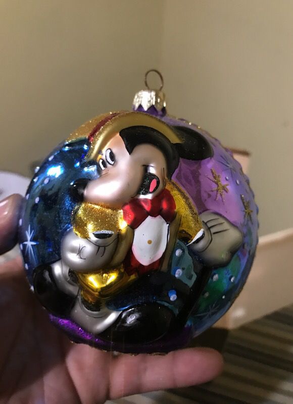 Disney Mickey Mouse Collector Ornament 1999