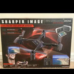 Sharper Image Drone With VR Headset Live Stream