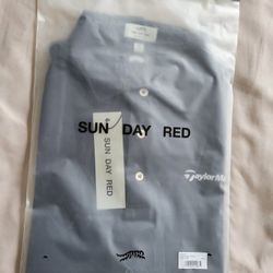 SUN DAY RED Delta II PQ Golf Polo Shirt with TaylorMade logo