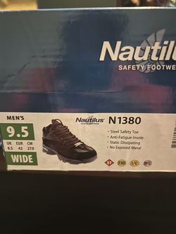 Nautilus Men's Safegty Footwear (Steel toe)