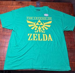 The Legend of Zelda Shirt 2XL Nintendo Seal
