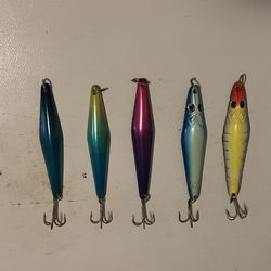 Set of 5 surface irons