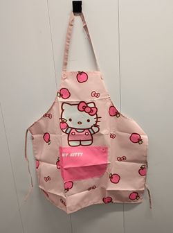 Hello Kitty Pink Kids Apron