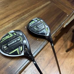 Cobra rad speed golf clubs #3 wood & #4 hybrid