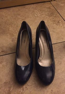 Blue heels