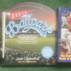 Three Baseball related books 