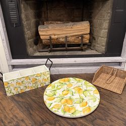 Cute Lemon Kitchen Set 