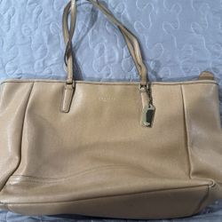 Coach Tan Purse