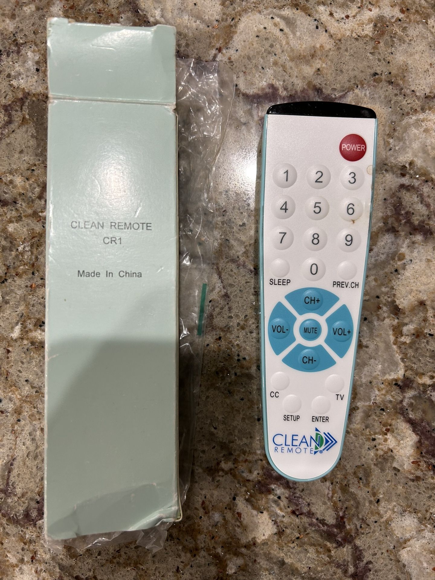 Universal remote control. CR 1. Never Used. In box