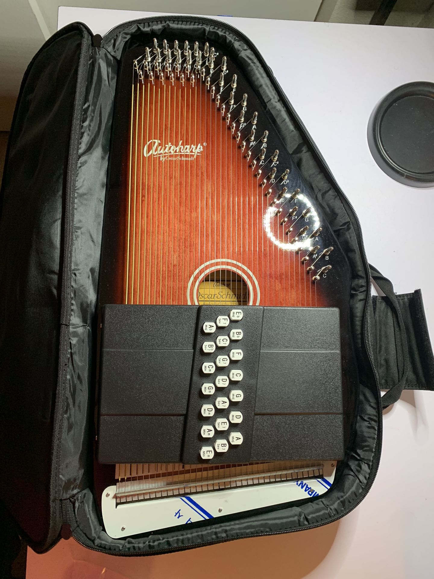Autoharp,21 Cord Classic, TS Finish