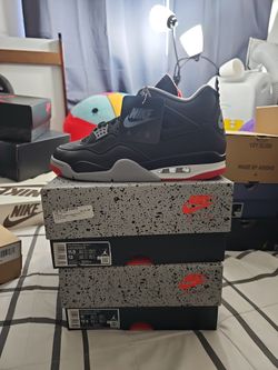 Jordan 4 Bred Reimagined