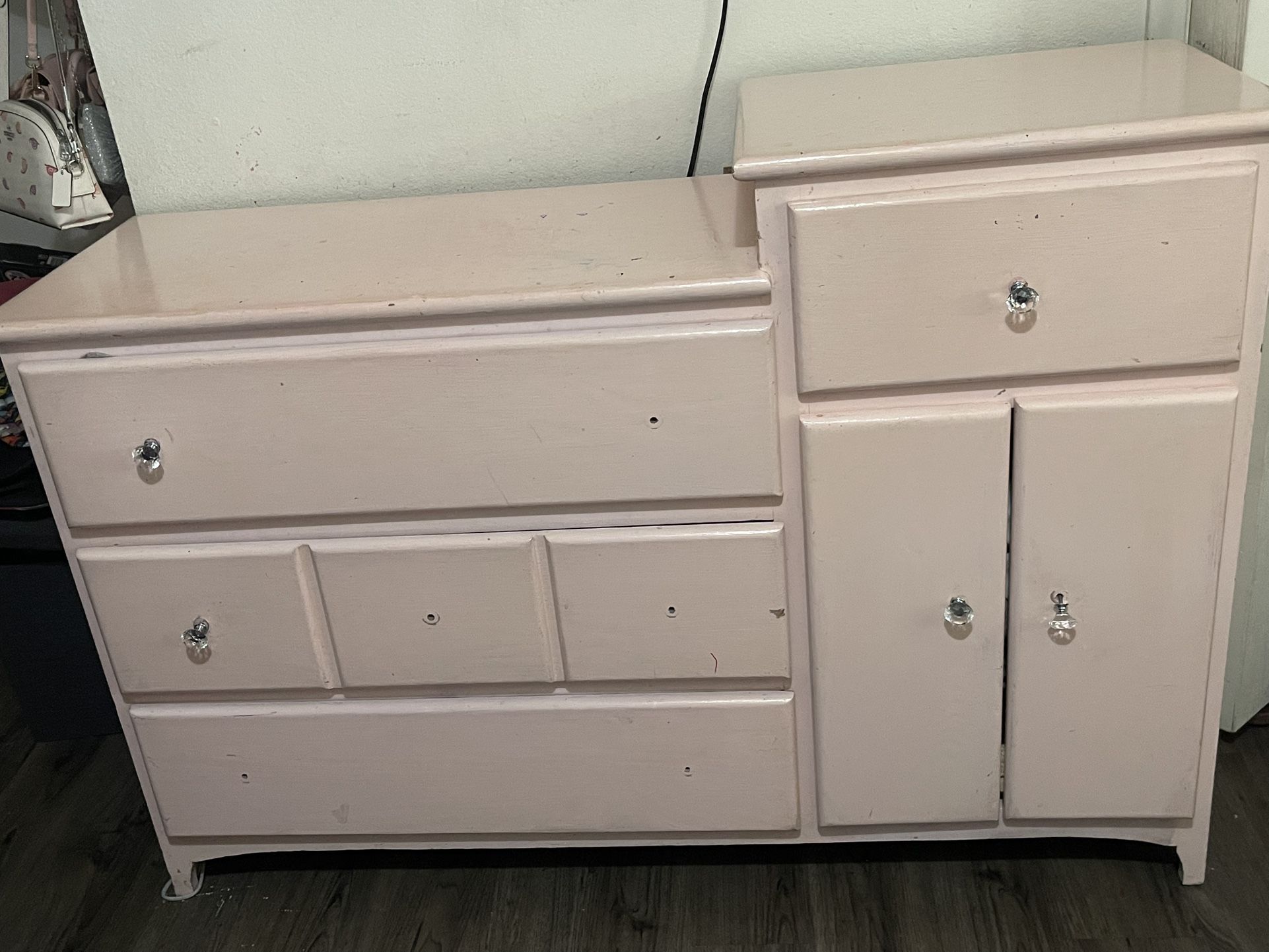 Pink Dresser
