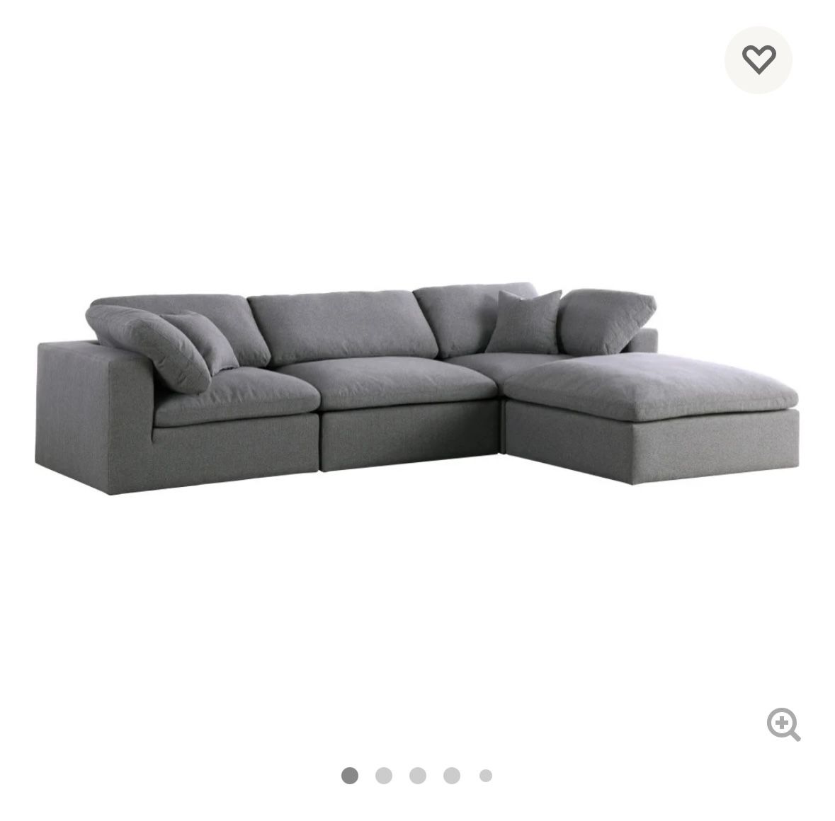 $500 Modular Sectional Sofa couch