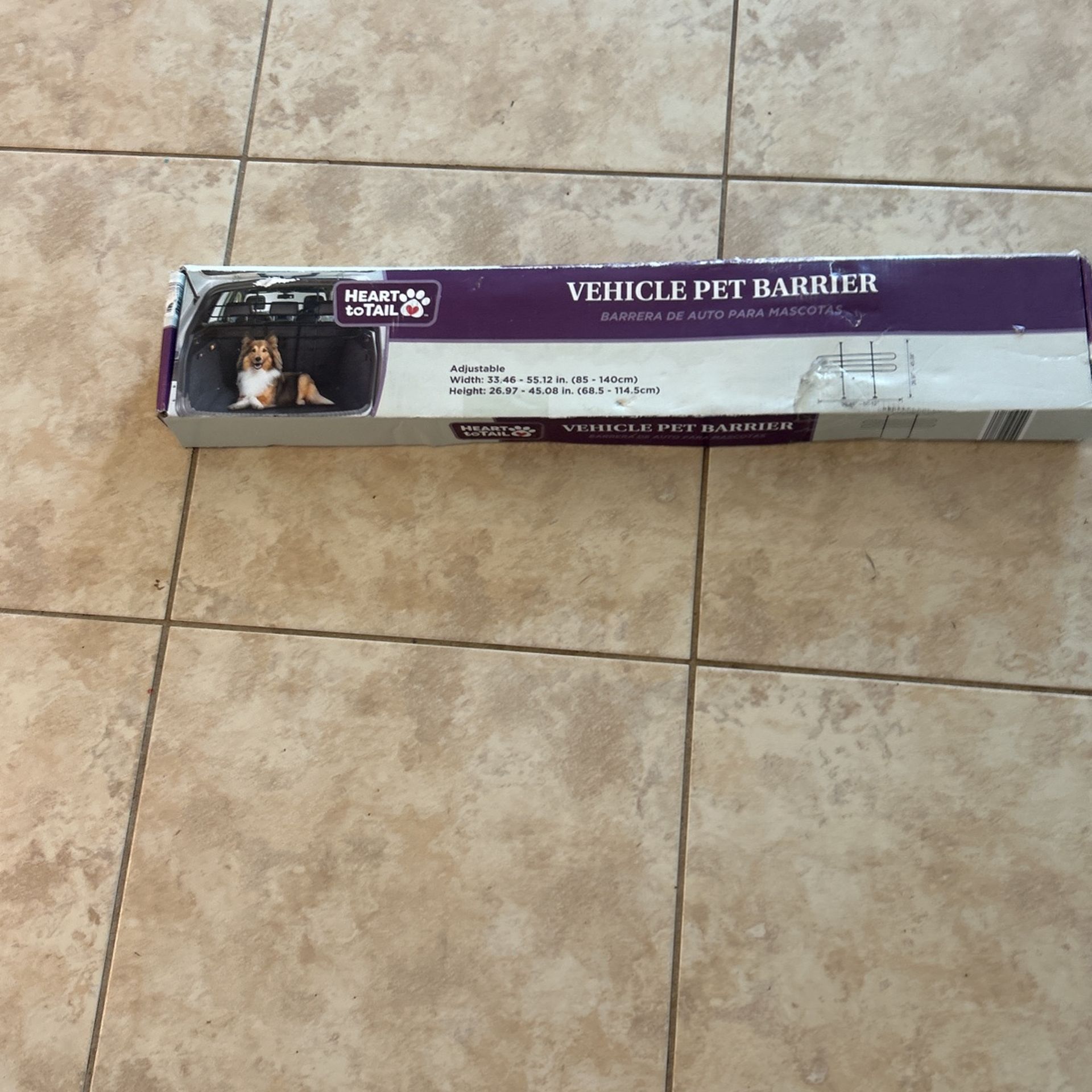 Vehicle Pet barrier