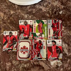 Panini adrenalyn XL WC 26 Cards Canada 