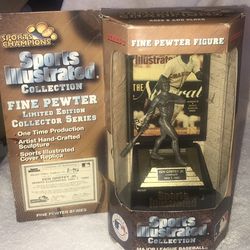 Vintage 1997 KEN GRIFFEY JR Pewter Statue With COA NEW Sports Illustrated Collection