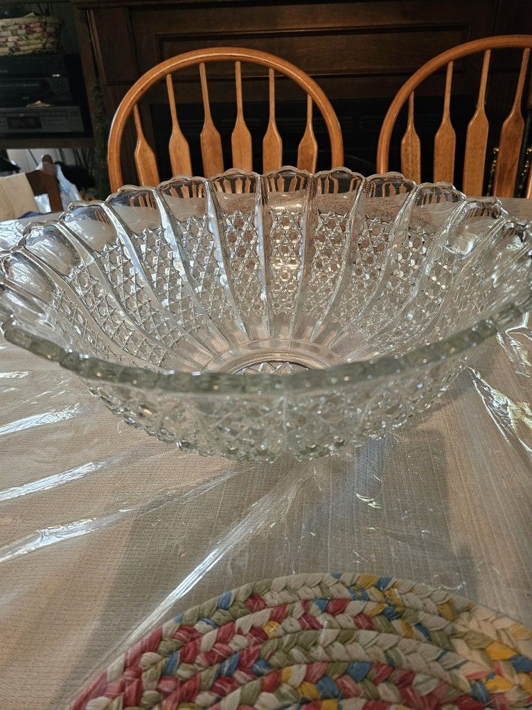 Huge Clear Bowl