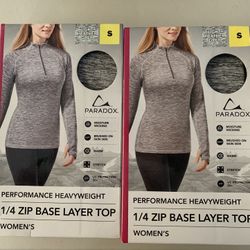 New Women Baselayer Shirts Size Small Price For Both 