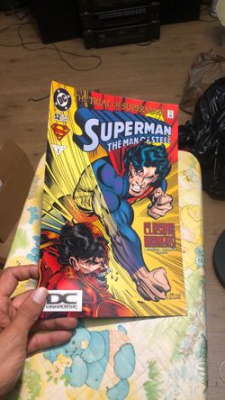 Trial Of Superman The Man Of Steel Comic 1996 from DC Comics