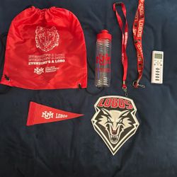 Unm Bag Water Bottle Lanyard I Clicker And Swag