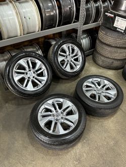 Newer Honda Accord 17” Oem wheels and tires