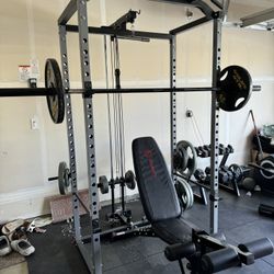 VANSWE Power Cage with LAT Pulldown Attachment