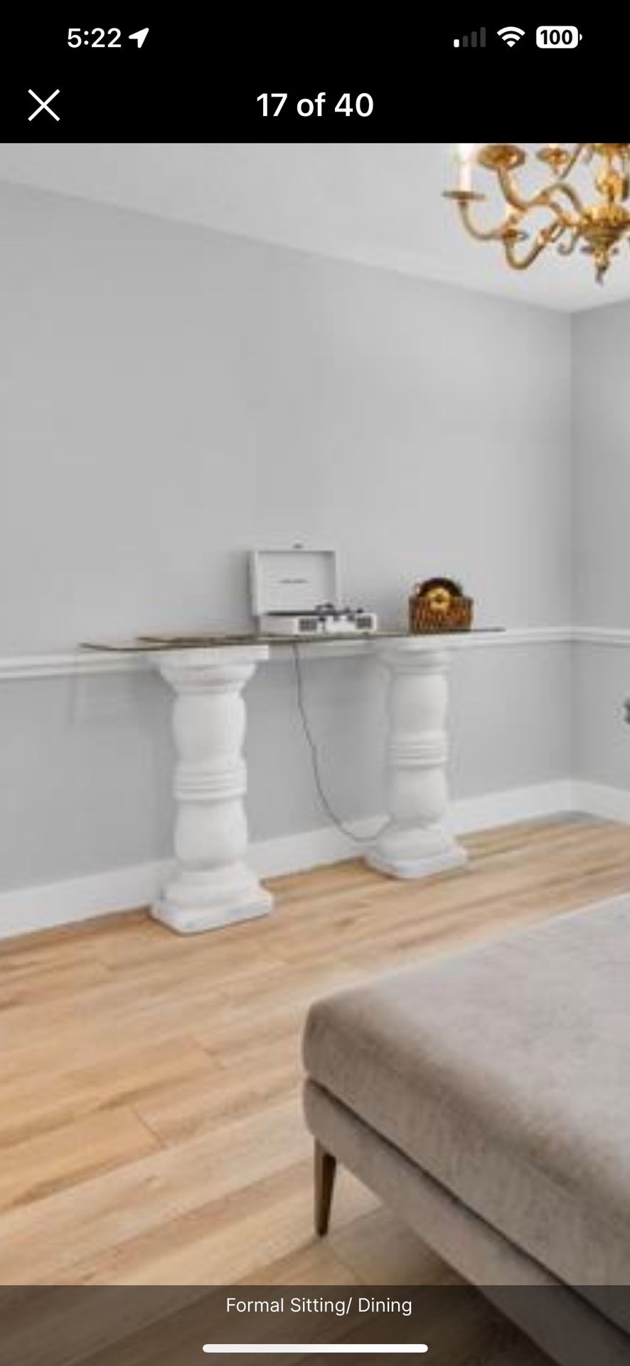 Pedestals With Glass Top