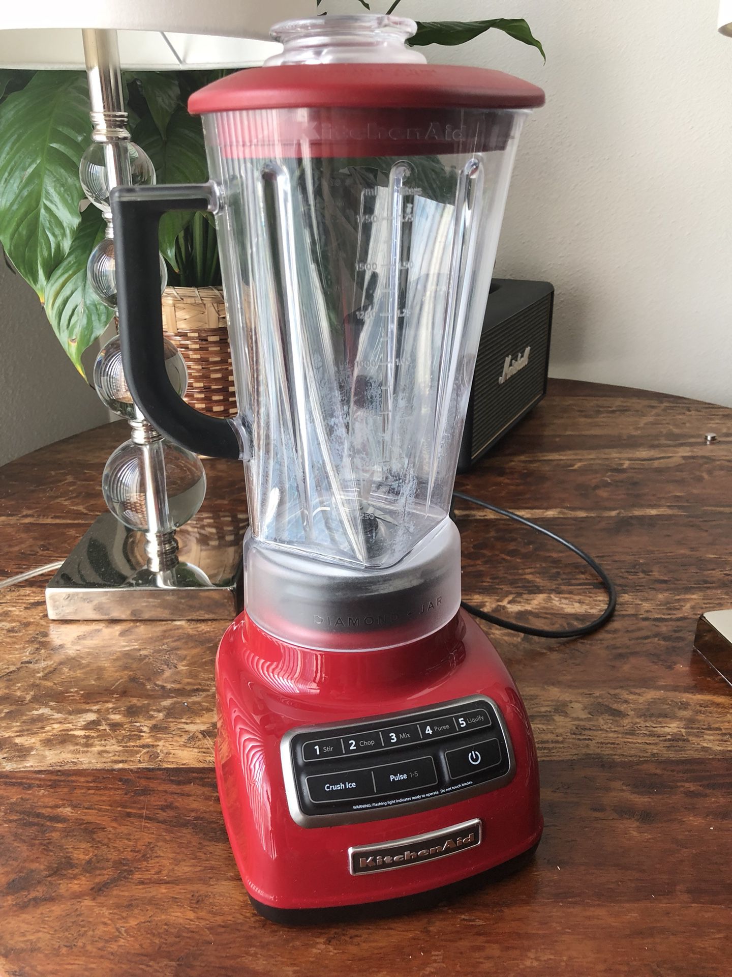 KitchenAid 5-Speed Diamond Blender 60-Ounce BPA-Free Pitcher Empire Red for Sale in TX - OfferUp