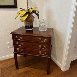 Chest 3 Drawers Wood