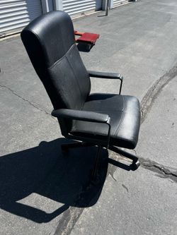 Leather office chair