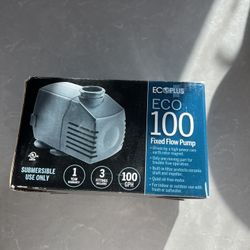 ECOPLUS 100 FIXED FLOW PUMP