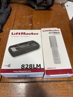 Liftmaster gateway and controller pad