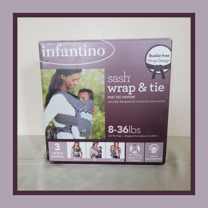 Infantino Sash Wrap and Tie Baby Carrier