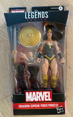 Hasbro Marvel Legends Power Princess Action Figure New Squadron Supreme Void BAF