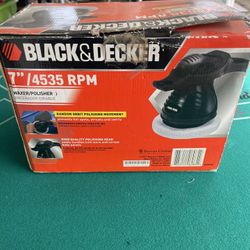 Black & Decker 7” Random Orbit Waxer/Polisher 