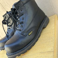 Unisex Black Winger Work Boots ES726PCN Men’s 10 Women’s 12 Composite Leather 